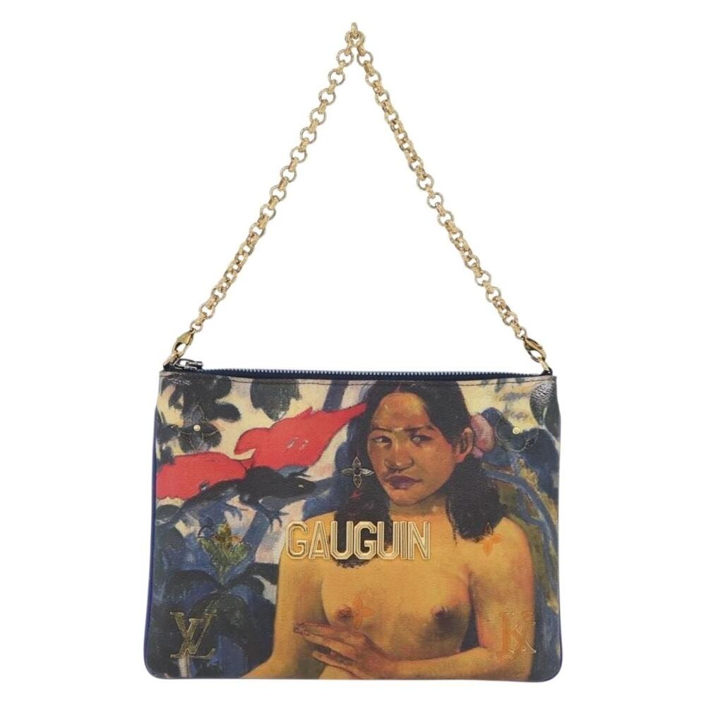 Louis Vuitton Celty Pochette Plat Pouch Koons Rubens